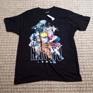 Naruto Shirt Anime Large 42 / 44 VIZ Media Masashi Kishimoto Top